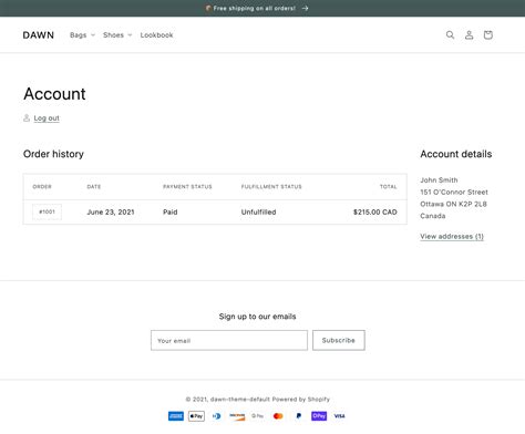 Customer Accounts .